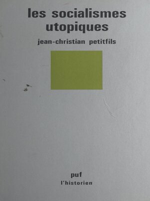 cover image of Les socialismes utopiques